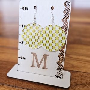 NEW acrylic Softball Dangles